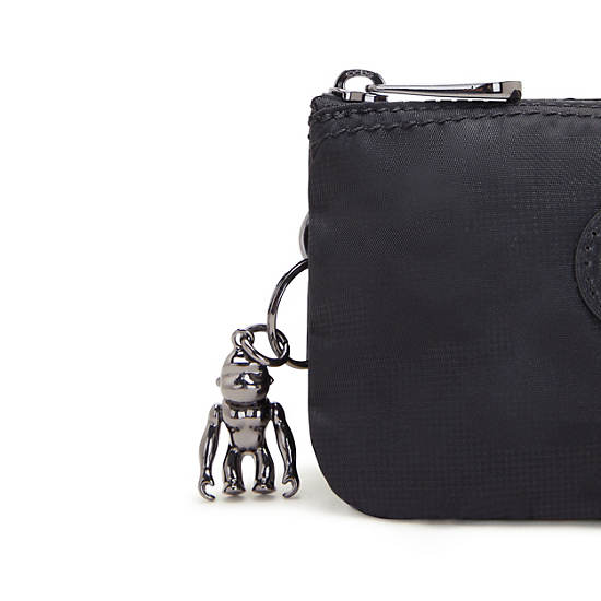 Kipling Creativity Small Classic Pouch Bags Black Camo Embossed | CA 2105NW